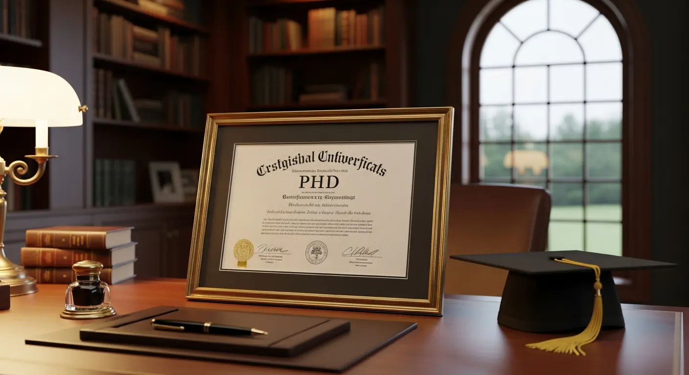 شعار دكتوراه فى إدارة الأعمال